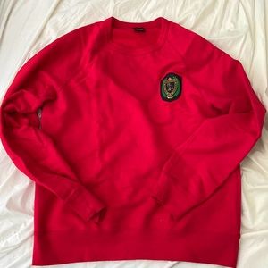 OVO Red crew neck sweater